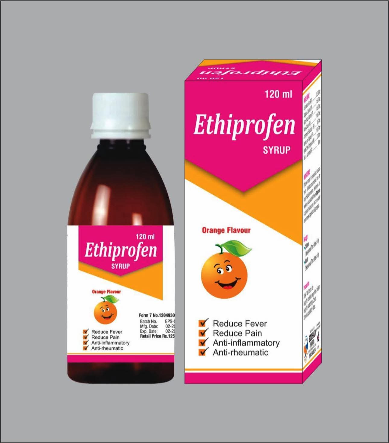 Ethiprofen (Fever Syrup)