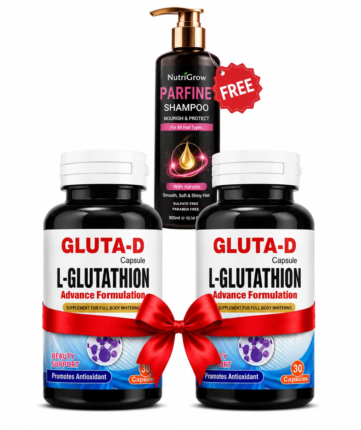 Gluta D Buy 2, Get Biotin Shampoo FREE