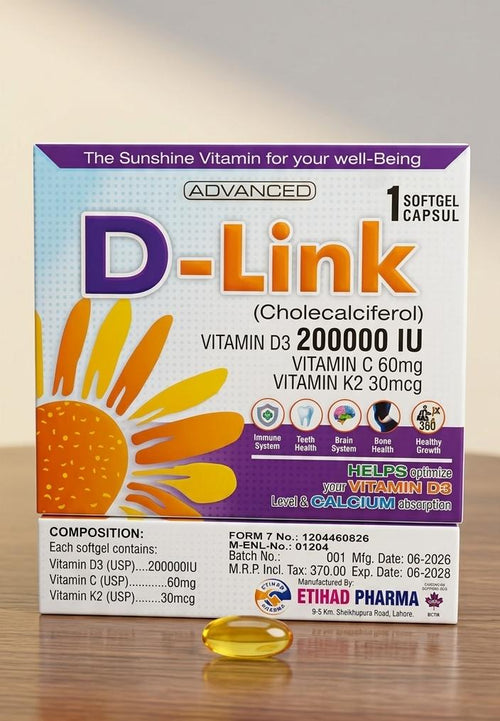 D-Link Vitamin D3 200,000 IU — 10 + 2 FREE Bundle Offer