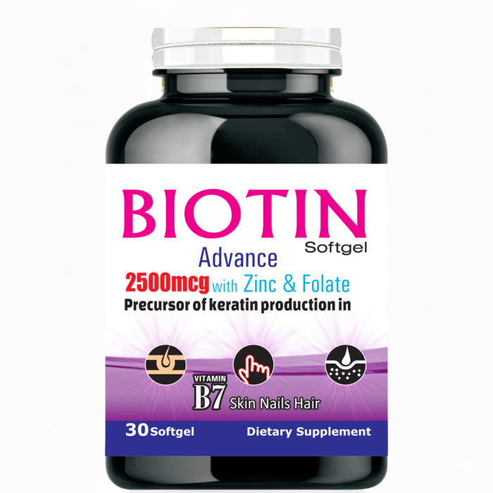 Biotin plus (Zinc ,Folic Acid, B7)